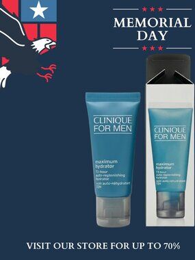 Clinique Maximum Hydrator 72-Hour Auto-Replenishing Hydrator 0.5oz New with Box